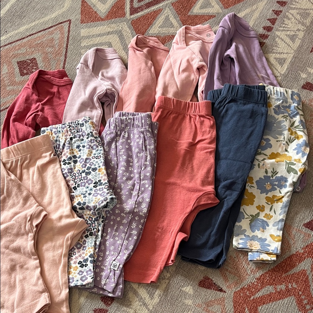 Honest pants and long sleeve onesies